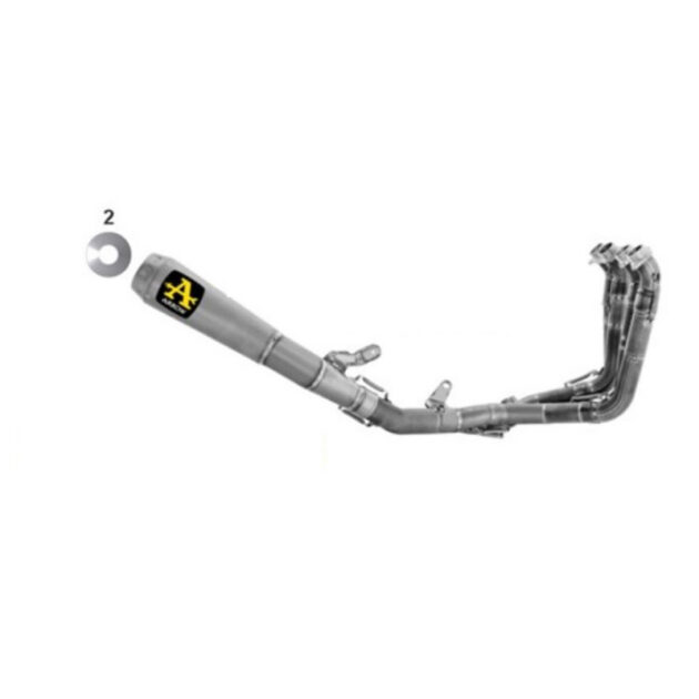 Ligne d'échappement Non Homologué ARROW Competition EVO pour CBR 1000 RR-R (24-25)